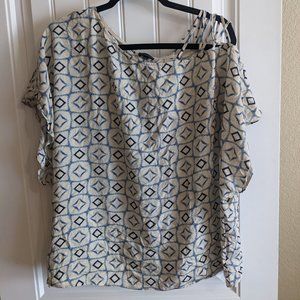 NWT- Buckle Black one shoulder shirt Size XL